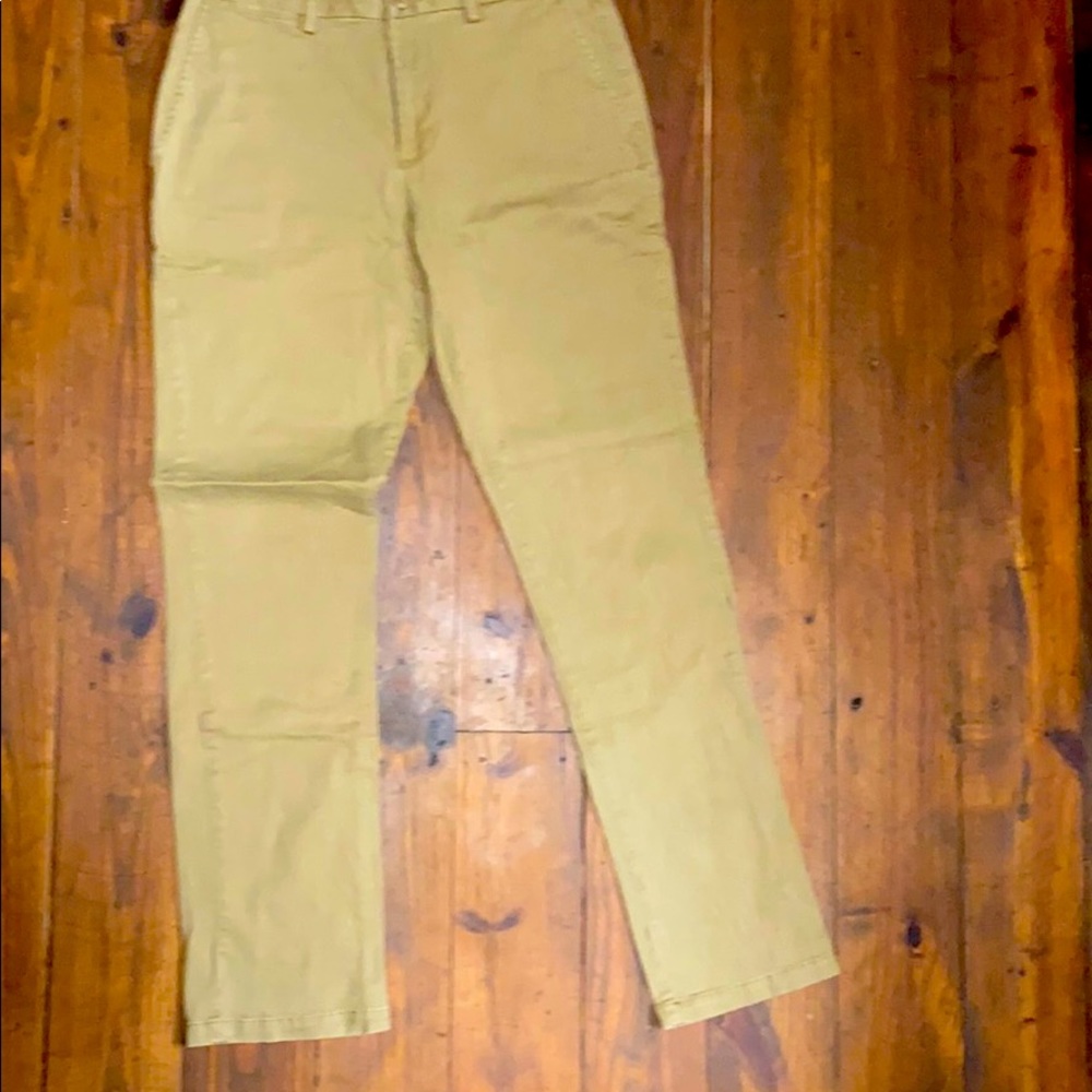 Ultimate straight khaki pants.